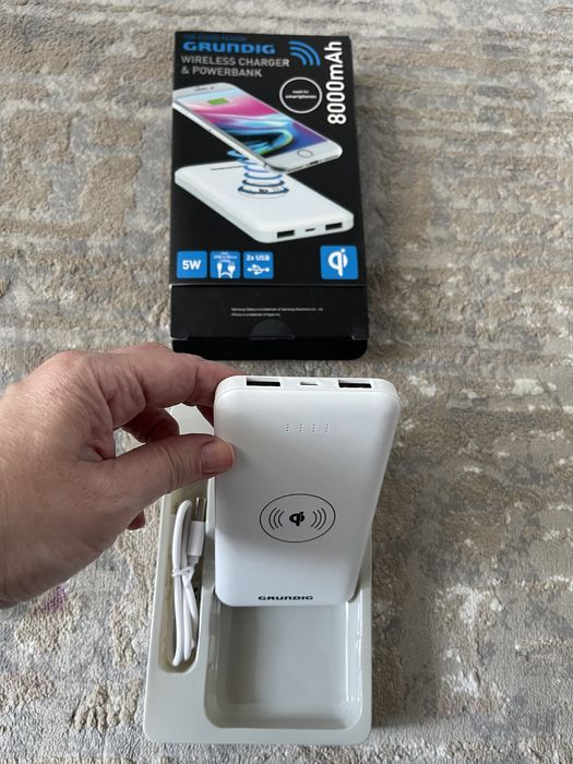 Зарядное Grundig устройство беспроводное, внешний аккумулятор