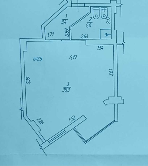 1-комнатная квартира по адресу ул. Магистратская (площадь 47,5 м²) - Atlanta.ua - фото 14