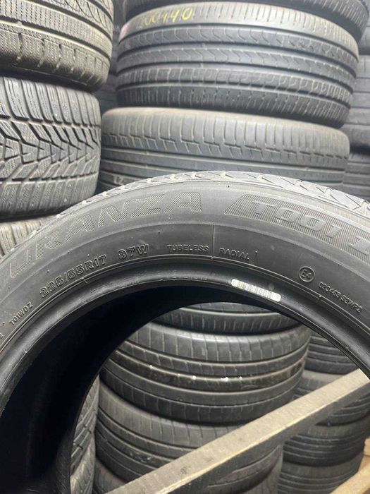 Шини 225/55 R17 Bridgestone пара літо. летняя резина. ар. 201680