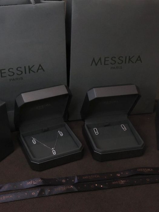 Кольє-чокер у стилі Messikа