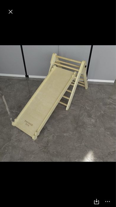 Triângulo de Pikler com rampa NOVO