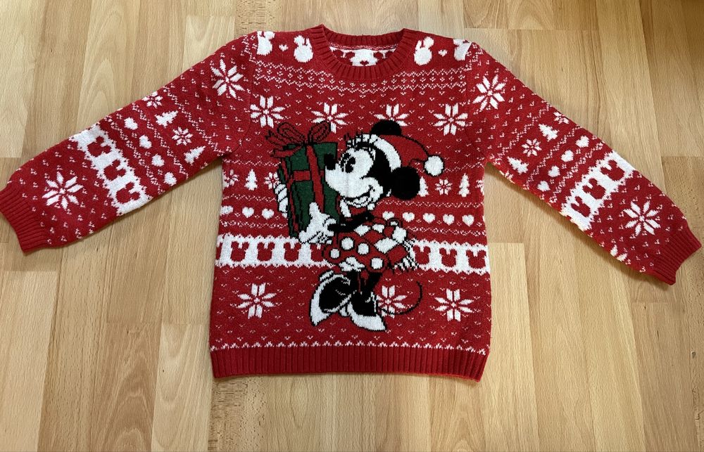 Новорічно-різдвяний светрик розмір 104-110