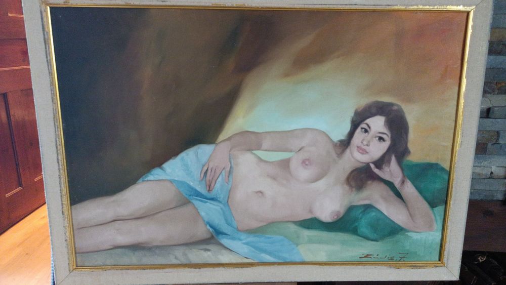 Pintura óleo Frank Bódis