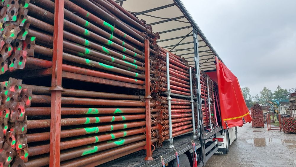 Stemple budowlane ocynkowane  14kn Podpory Stropowe Płyta Topolowa