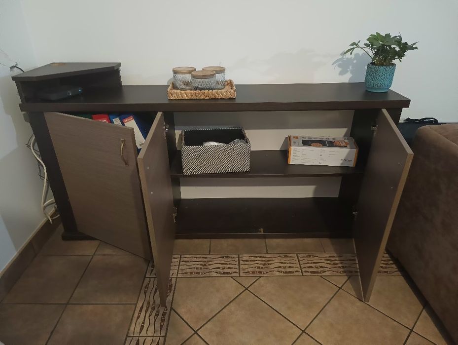 Komoda brązowa używana