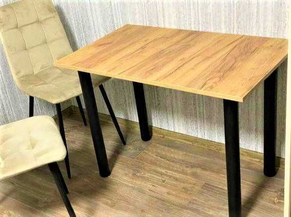 Стіл для Кафе Стол Кухонний на металевих ніжках Комп'ютерний Офісний