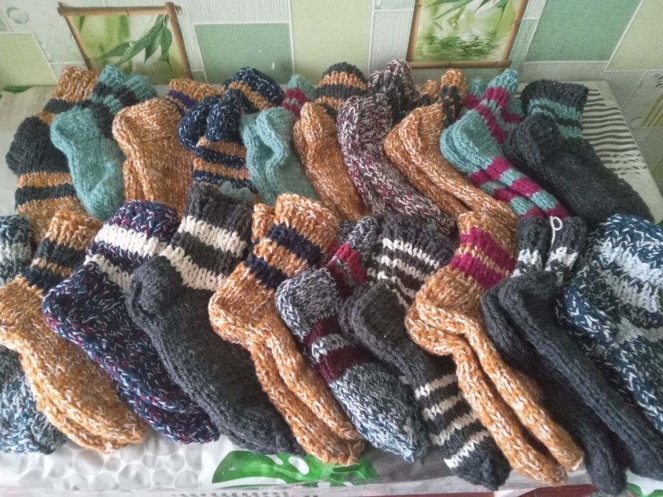 Вязані шкарпетки 41-45розміру