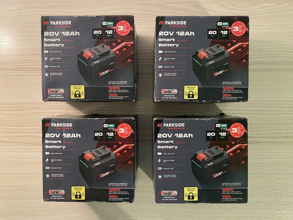 Акумулятор PARKSIDE PERFORMANCE 20V 12Ah Smart PAPP 2012 A1