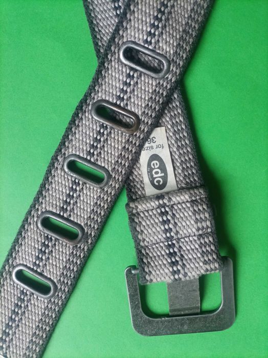 Edc pasek damski parciany