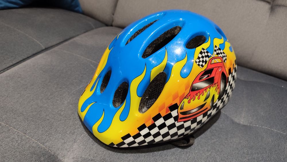 Kask rowerowy dziecięcy Lazer max+ chłopięcy