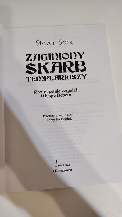 Zaginiony skarb templariuszy