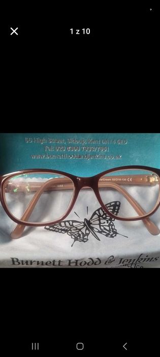 Burnett Hodd and Jenkins okulary, oprawki