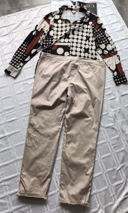 Viralowe spodnie damskie klasyczne marki Gerry Weber rozmiar 46/48