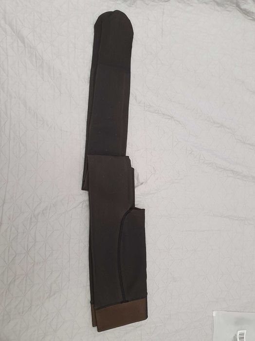 Rajstopy ocieplane z polarem czarne w kropki 200/80 den