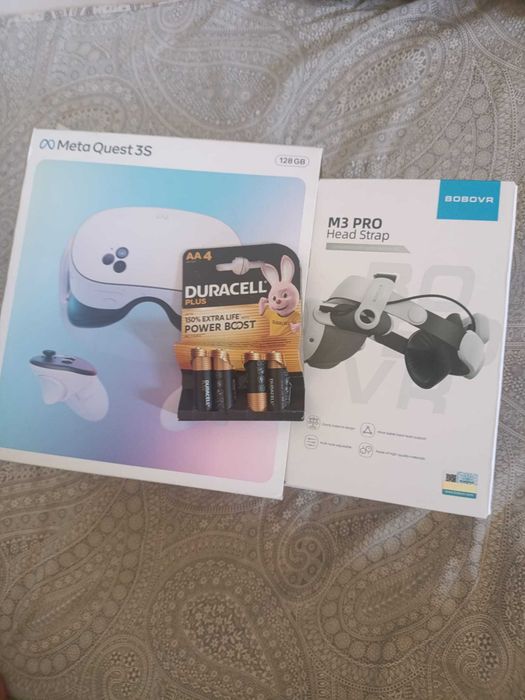 Meta Quest 3S com bobovr m3 pro