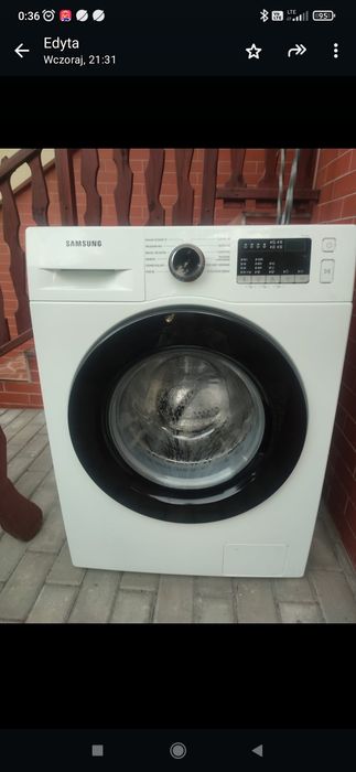 Pralka samsung uszkodzona