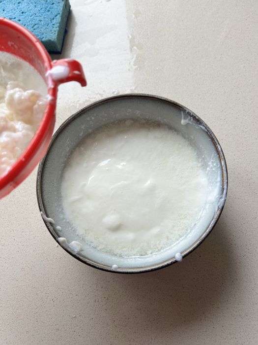 Kefir de leite.