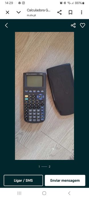 Calculadora Gráfica  fx-9860gii para peças
