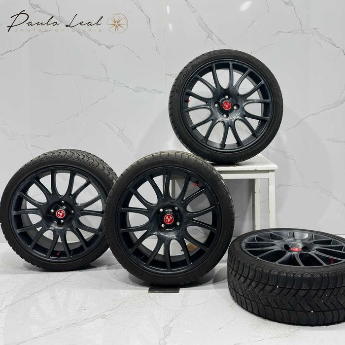 Jantes 17" originais Fiat Abarth 500 595 695 Tributo Ferrari 4x98