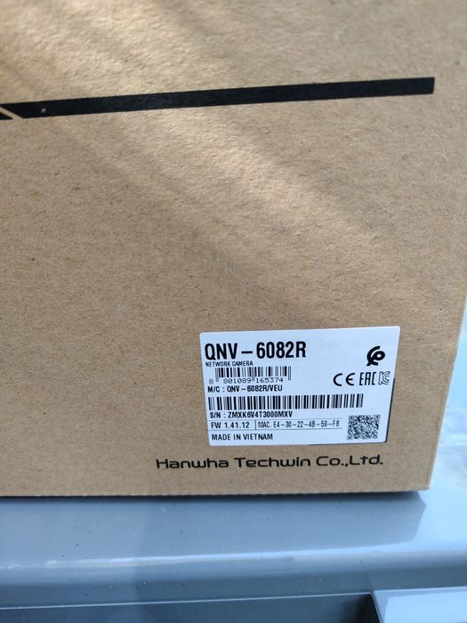 Kamera QNV-6082R - Kamera IP Hanwha Vision High - End
Za
