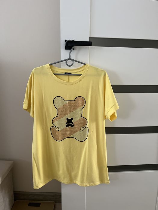 Bluzeczka z cyrkoniowym misiem