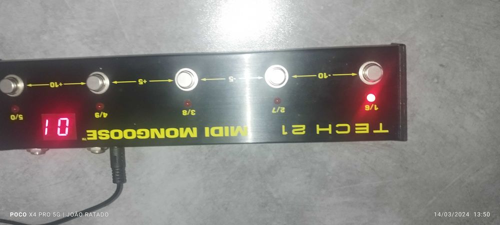 Tech 21 Midi Mongoose - Pedal Midi