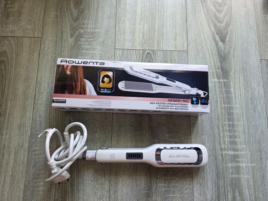 Alisador de cabelo Rowenta Wet&Dry Pro