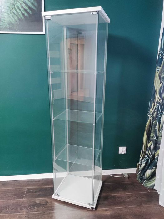 Witryna gablota detolf Ikea szklana