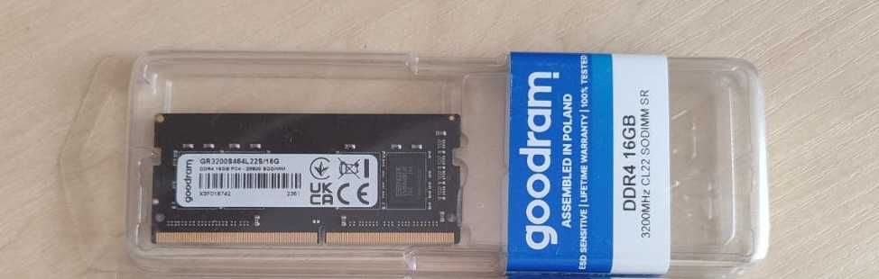 GOODRAM 16 GB SO-DIMM DDR4 3200 MHz (GR3200S464L22S/16G)