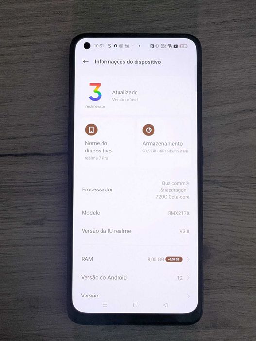 Telemóvel Realme 7 pro