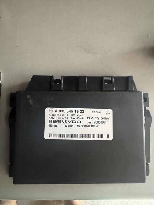 Modulo controlo caixa automatica ( EGS) Mercedes E220 etc