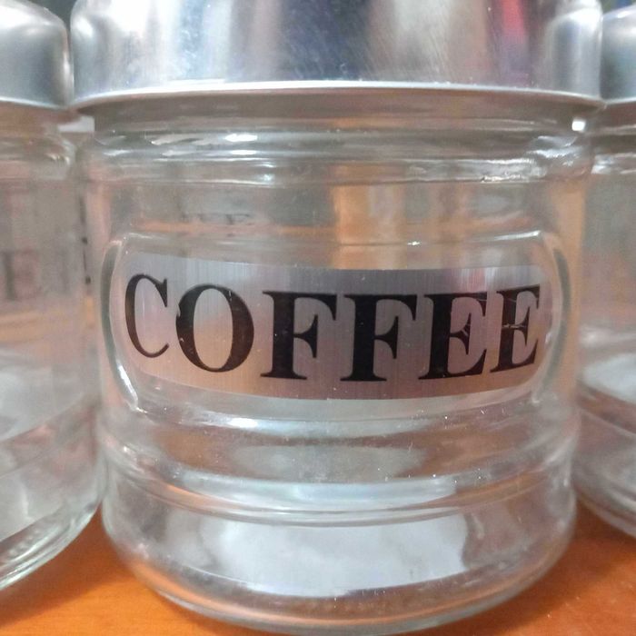 Pote de vidro para café NOVO