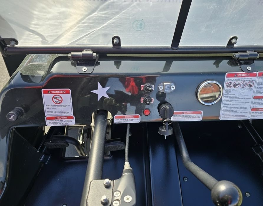 Mini jeep Willys 150cc gasolina