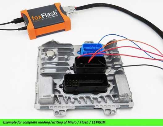 Foxflash versão Master - Centralinas