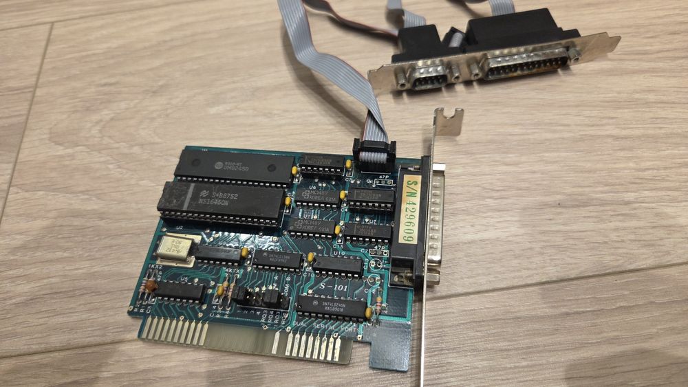 Retro kontroler COM LPT ISA