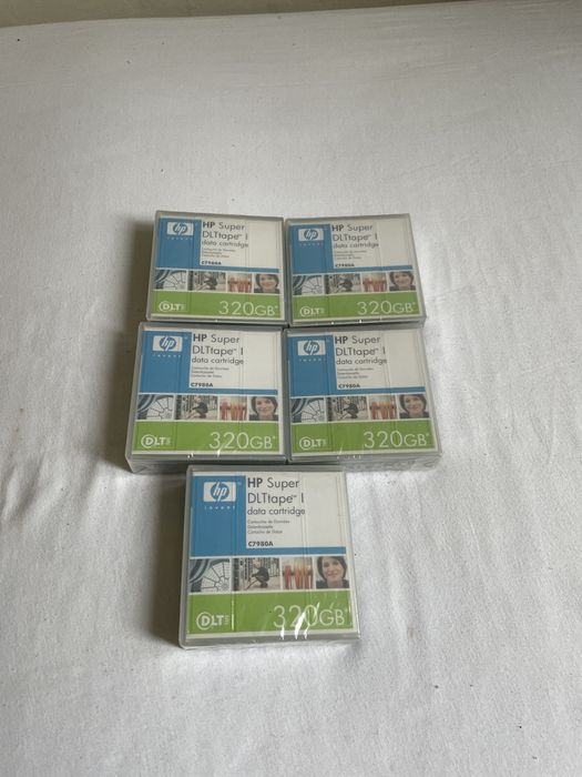5x taśma do streamera HP DLT 1 - 320GB - C7980A