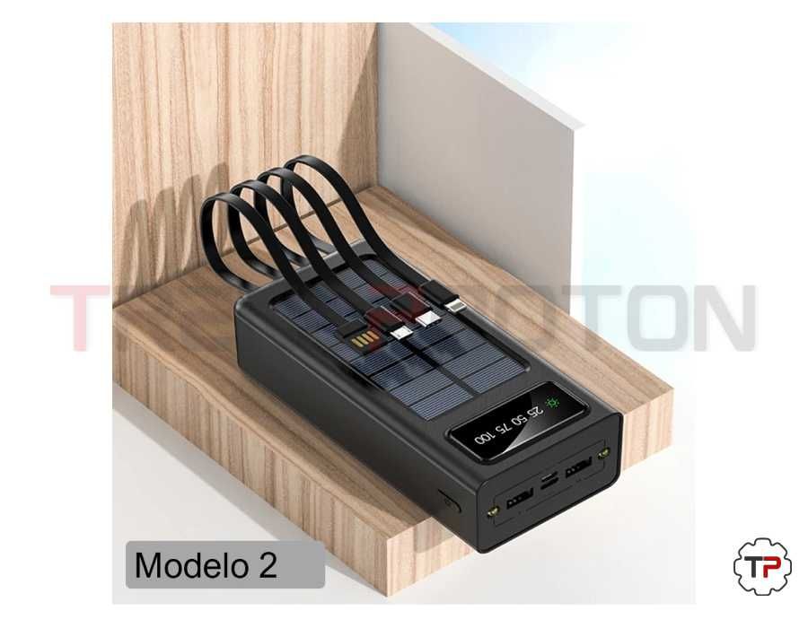 Powerbanks c/ Painel Solar