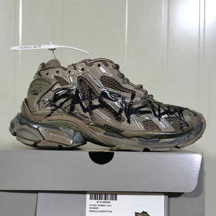 (БЕЗ ПЕРЕДОПЛАТИ)Balenciaga Runner Graffiti баленсіага раннер графіті
