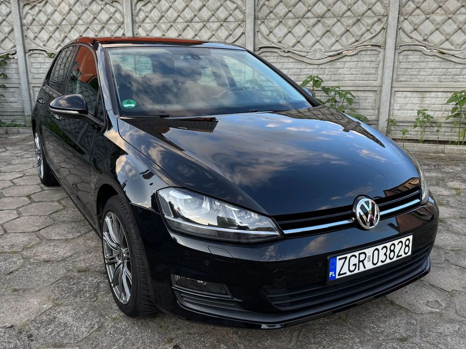 Volkswagen Golf Volkswagen Golf 7 1.4 TSI 2013 – Bezwypadkowy, czarny, alu Borbet 17"