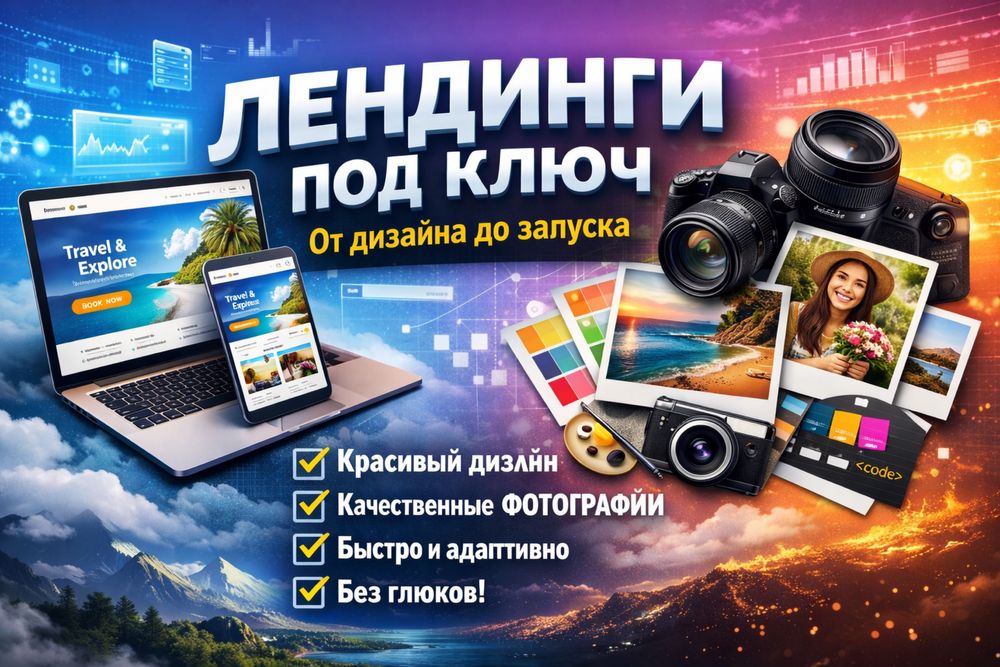 Создание лендингов любой сложности — от А до Я