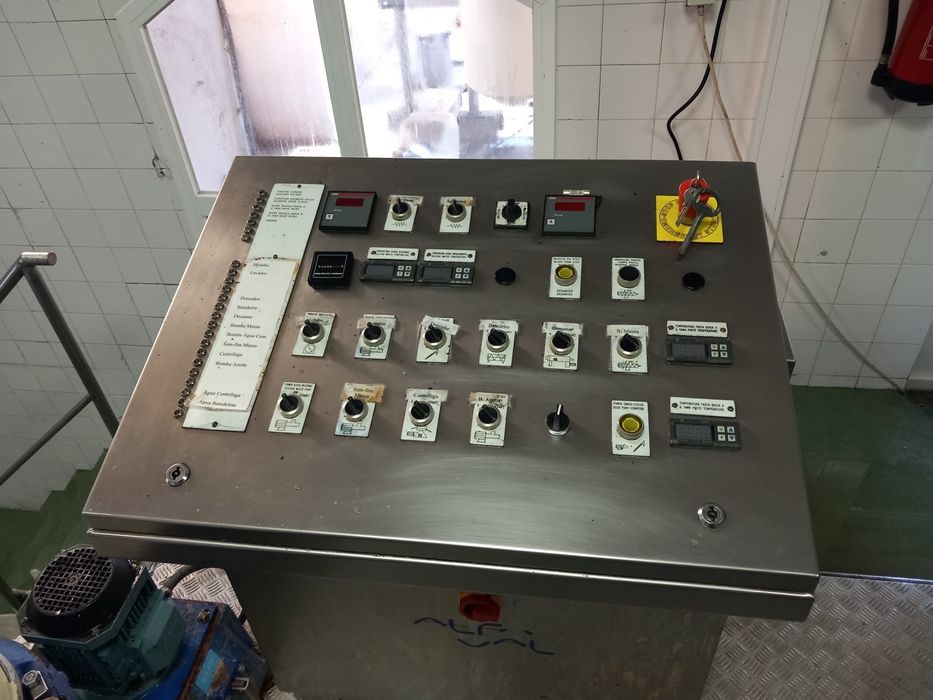 Linha de extracçao de azeite Alfa laval