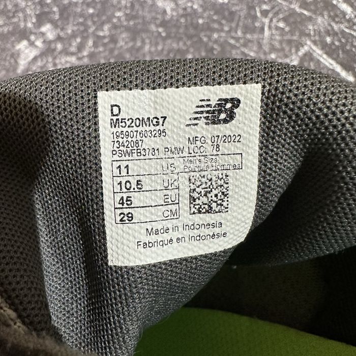 Спортивні кросівки New Balance 520. 45/29 cm