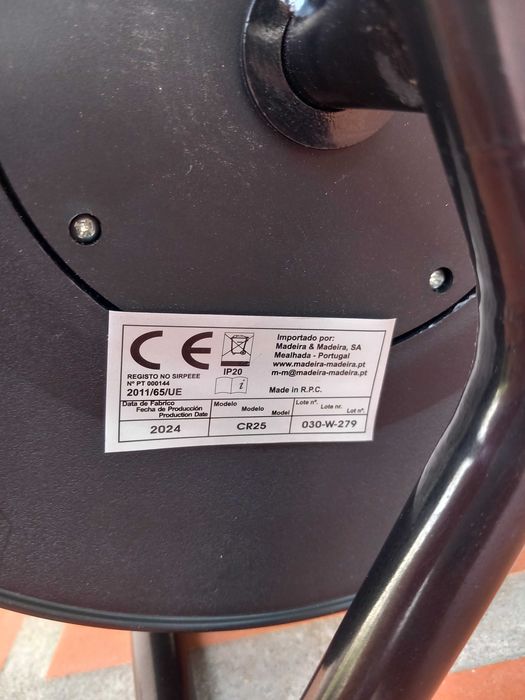 Extensão enrolador 25m Brico