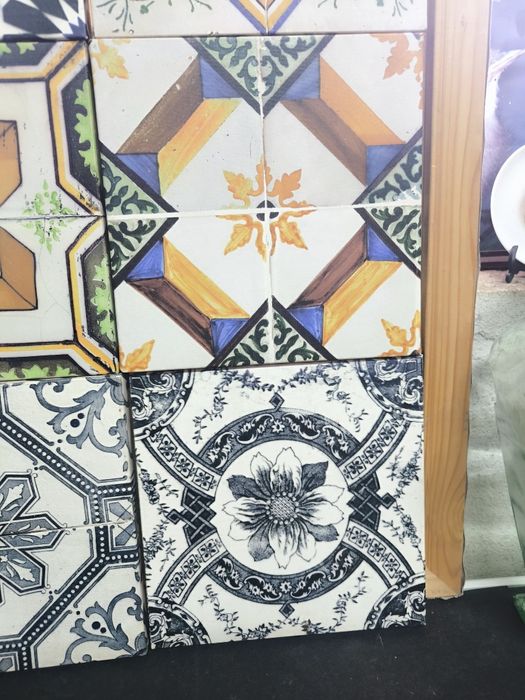 Imitação Azulejos Vintage - 6 peças