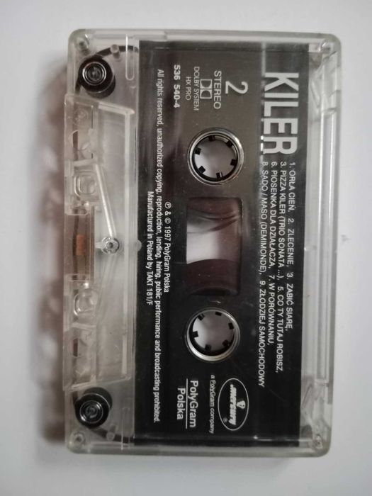 Kasety magnetofonowe – polska muzyka, lata 90. [9 zł/szt].