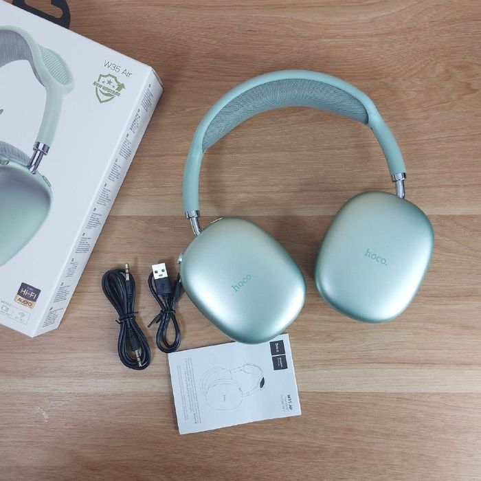Держат 45 часов! Наушники беспроводные Hoco W35 AIR для iphone аирподс