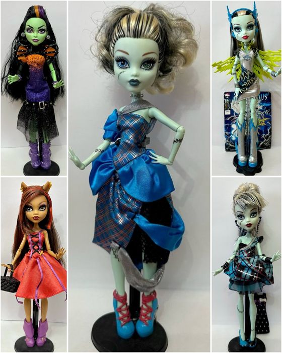 Монстер Хай Monster high Катрін Вандала Френкі Торелляй Скеліта Ро