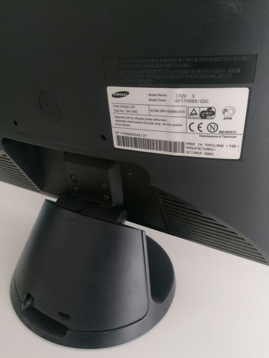 Monitor LCD Samsung SyncMaster 172v 17 Polegadas442504025725347844
