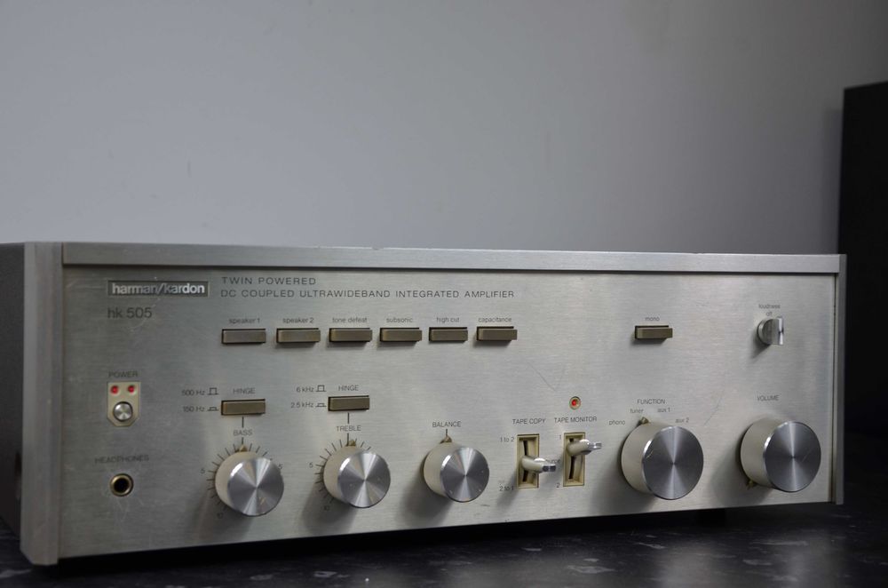 Wzmacniacz HARMAN KARDON HK-505 SUPER DŹWIĘK Vintage Okazja