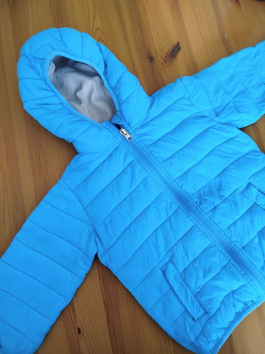 Kurtka wiosenna dziecięca chłopięca 86/92 niebieska